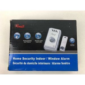 ROSEWILL Home Security Indoor Window Alarm Four (4) PIECES PACK *NEW*